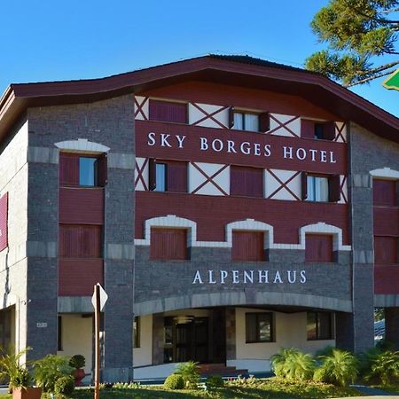 Sky Borges Hotel Alpenhaus - Gramado Exterior foto